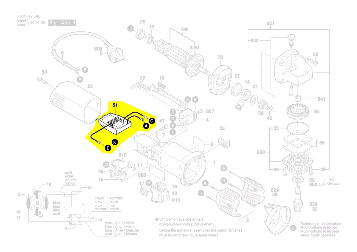 Régulateur de vitesse réf. 1 607 233 5C0 Bosch